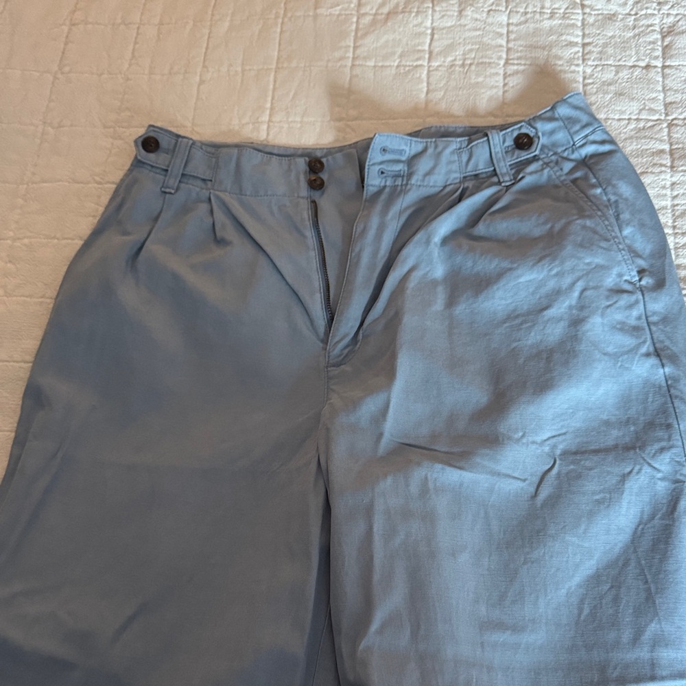 Madewell Sky Blue Harlow Trousers